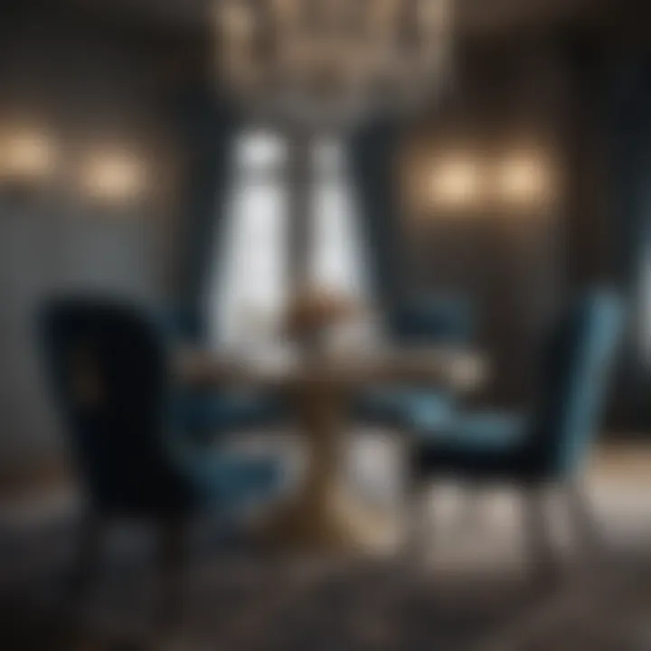 Luxurious Velvet Dining Chairs