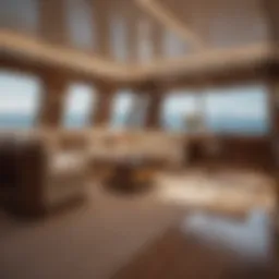 Luxurious Yacht Interior