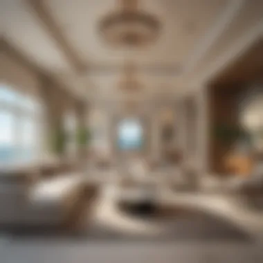 Lavish Interior Design Lavishly designed interior of a luxury beach house