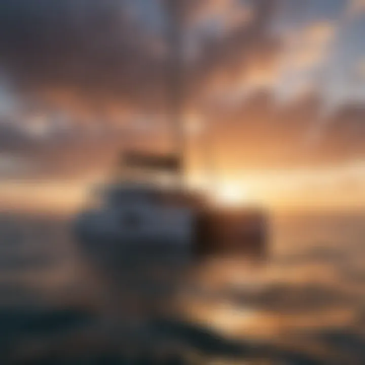 Luxury Catamaran Cruise at Sunset