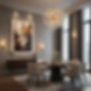 Luxury Condo Dining Area Ambiance