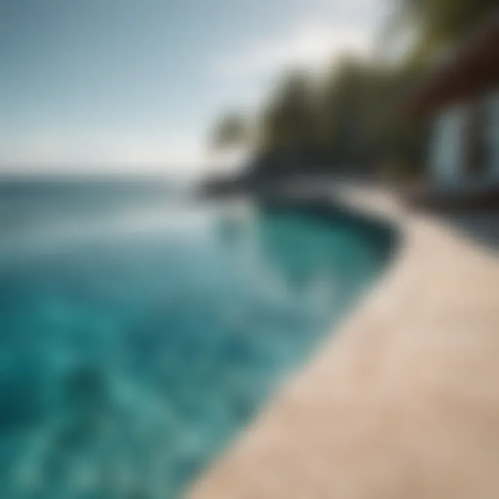 Infinity Pool Overlooking Turquoise Waters