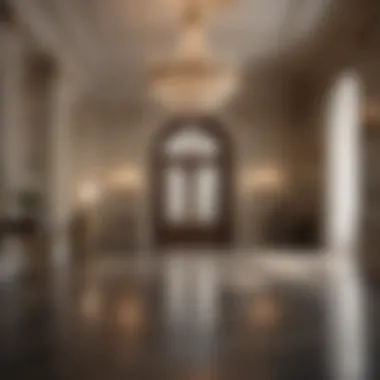 Opulent Real Estate Foyer