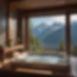 Luxurious Spa Suite with Panoramic Mountain Views