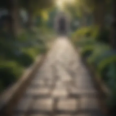 Luxury Stone Pathway