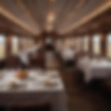 Fine Dining Experience on Luxury Train