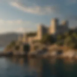 Majestic Bodrum Castle overlooking the Aegean Sea