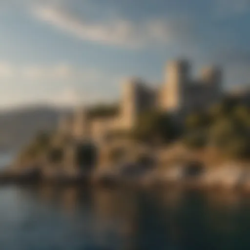 Majestic Bodrum Castle overlooking the Aegean Sea