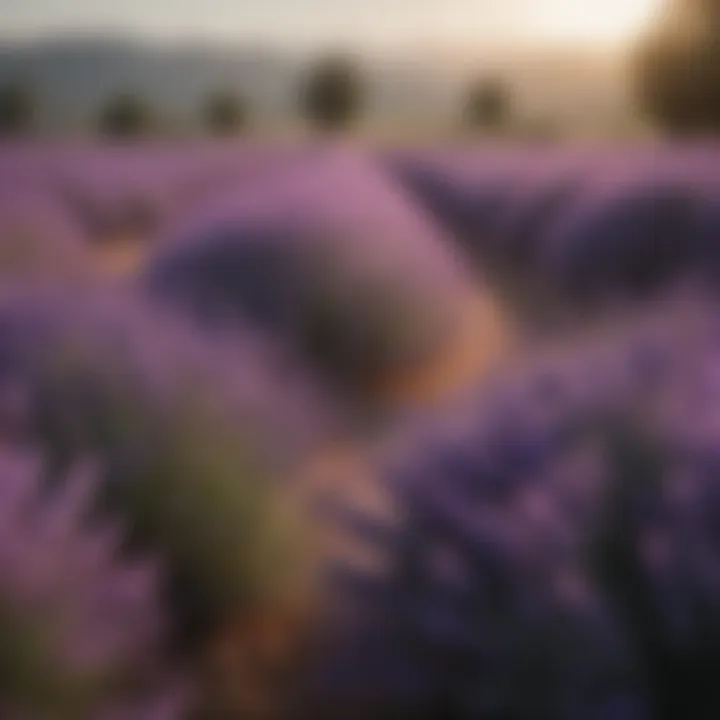 Majestic Lavender Field