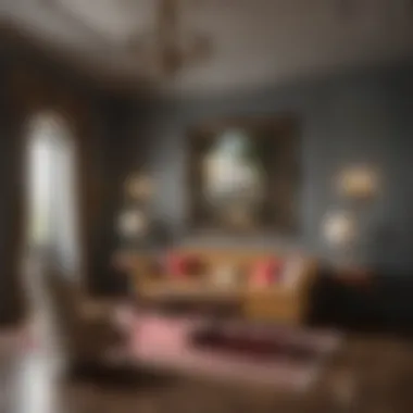 Room transformed into stunning work of art
