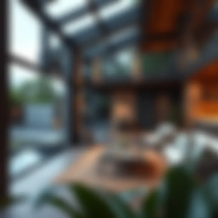 Seamless Indoor-Outdoor Integration A well-planned layout that integrates indoor comfort with outdoor scenery.