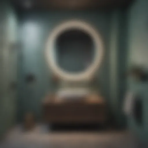 Innovative Wall Color Ideas for Small Bathrooms - Minimalist Elegance