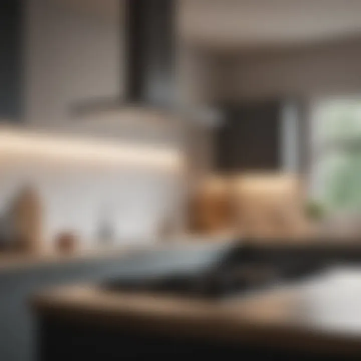 Minimalist Track Lighting for Kitchen Ambiance