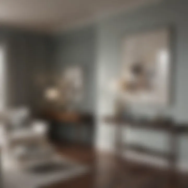 Modern interiors enhanced with Benjamin Moore paints