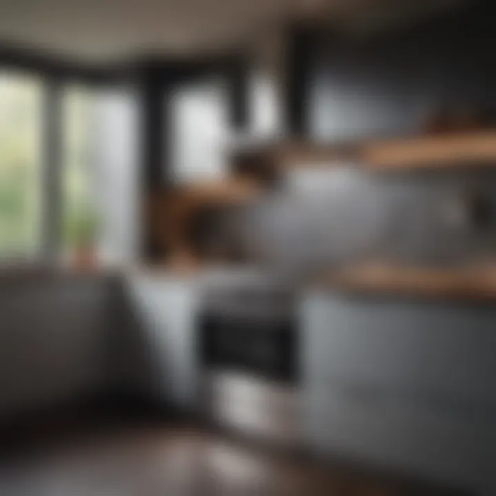 Sleek Stainless Steel Appliances in Modern Kitchen