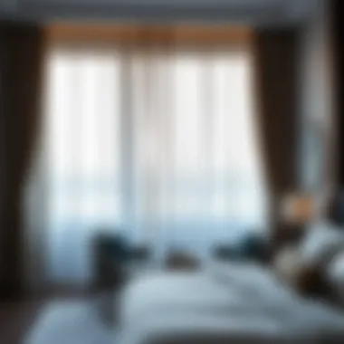 Ultimate Privacy: The Functionality of Blackout Curtains Stylish blackout curtains in a modern bedroom