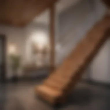 Spatial Aesthetics Enhanced by Innovative Wood Staircase Design Innovative wooden staircase design enhancing spatial aesthetics