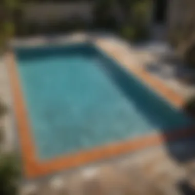 Mosaic Tiled Oasis Pool