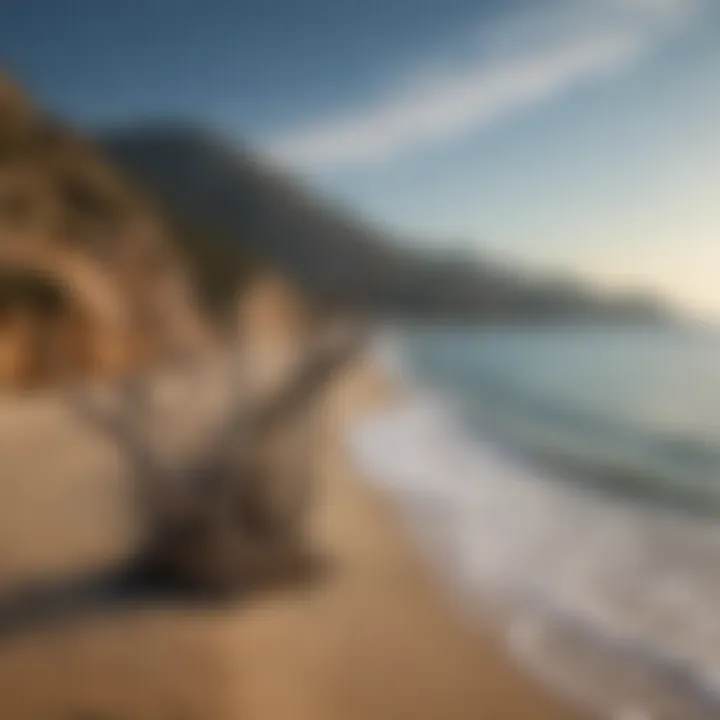 Rock formations at Myrtos Beach