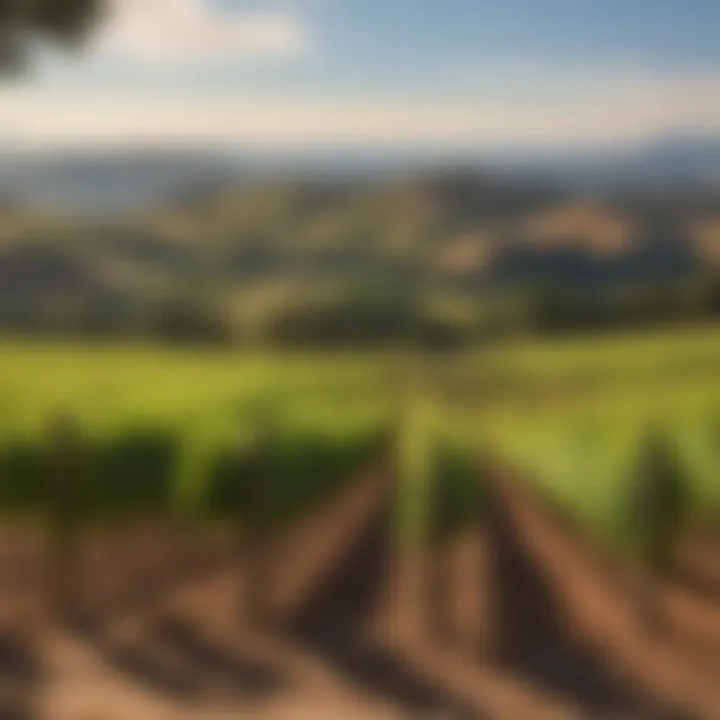 Napa Valley Wine Country Landscape