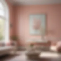 Bright and airy living room with soft pastel walls