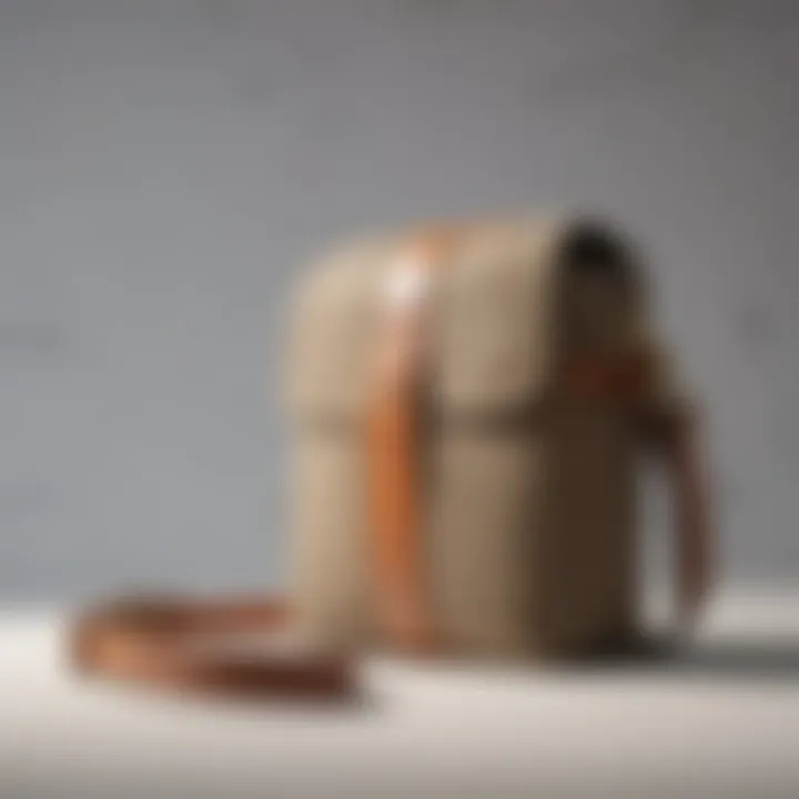 Minimalist Canvas Crossbody Bag