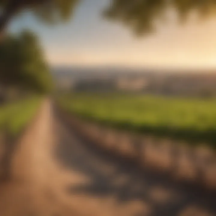 Paso Robles Vineyard Landscape