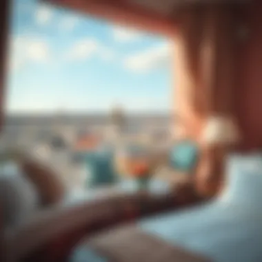 Scenic view of St. Petersburg from the hotel