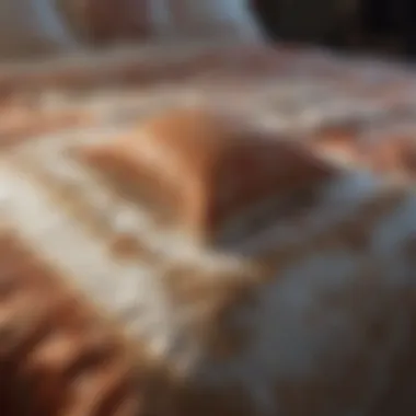 Detailed Artistry of Pratesi Comforter