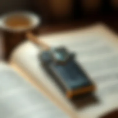 An exquisite artisan bookmark elevating the reading experience Artisan bookmark crafted from fine materials