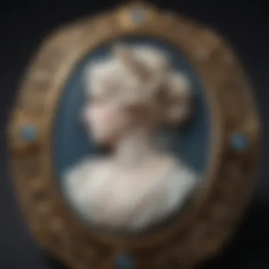 Regency Era Cameo Brooch with Symbolic Craftsmanship