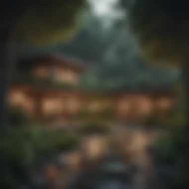Luxurious Retreat Surrounded by Nature Lavish retreat amidst lush greenery