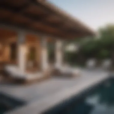 Your Private Outdoor Oasis Stunning outdoor patio with swimming pool and lounge area