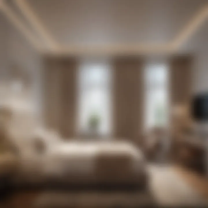 Smart Bedroom Lighting System Enhancing Ambiance