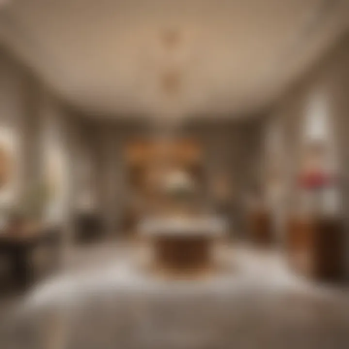 Elegant boutique interior of Roberto Coin in New York City.