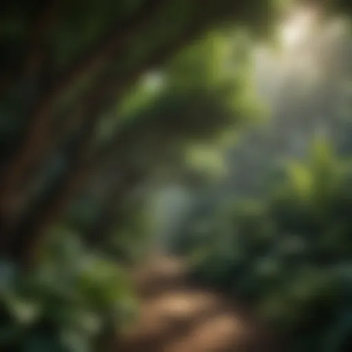 Tropical Foliage Canopy