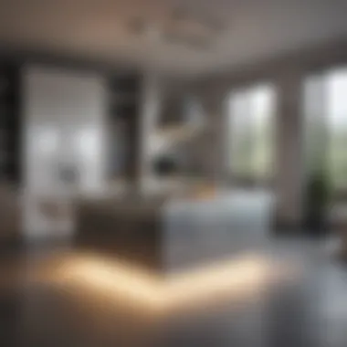 Smart Technology Integration in Kitchen Island for Modern Living