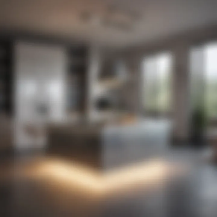 Smart Technology Integration in Kitchen Island for Modern Living