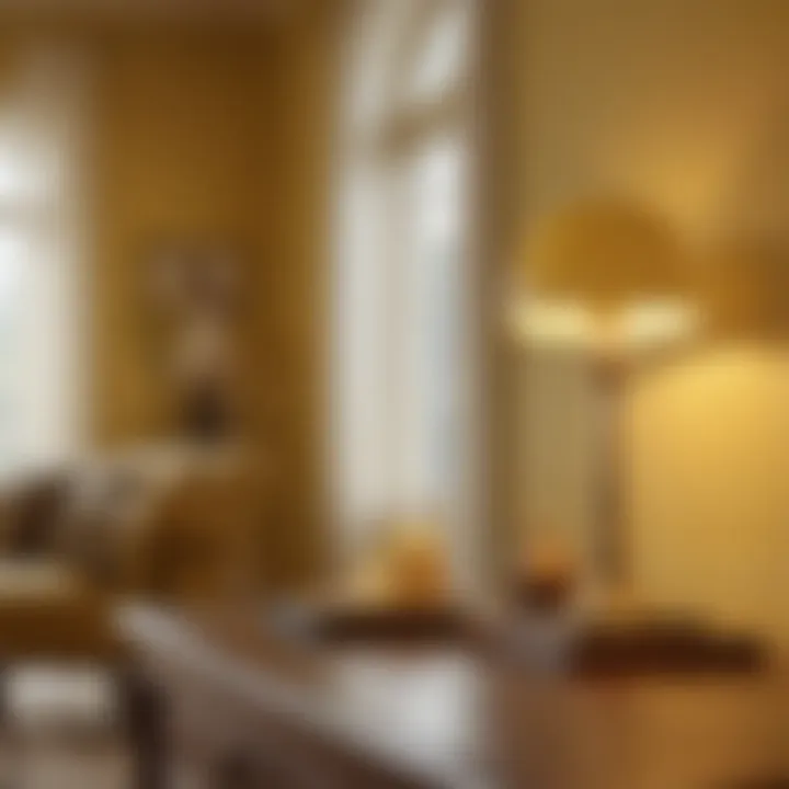 Sophisticated Butter Yellow Lighting Fixtures