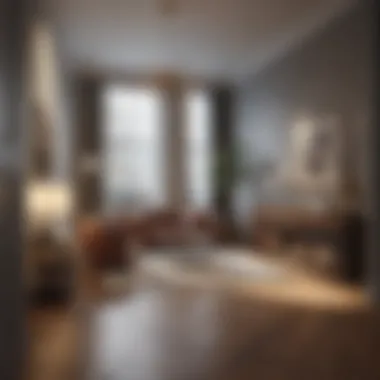 Maximizing Space in Townhouse Interiors Maximized space in a modern townhouse interior