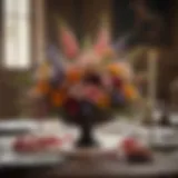 Exquisite Floral Arrangement as Table Centerpiece