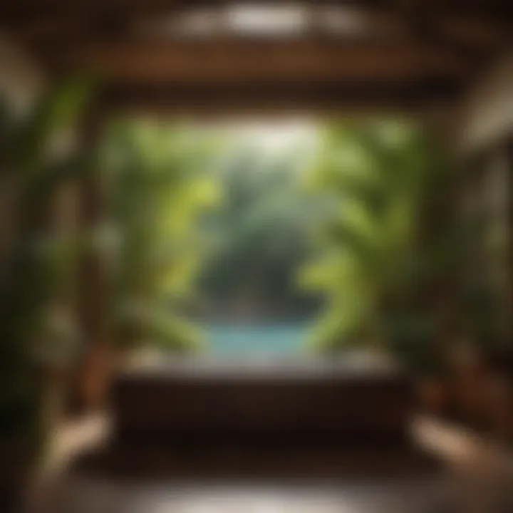 Spa Retreat with Tropical Oasis Ambiance