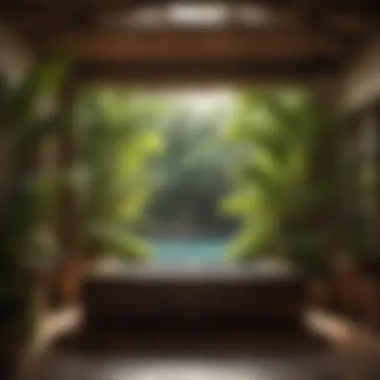 Spa Retreat with Tropical Oasis Ambiance Spa Retreat with Tropical Oasis Ambiance