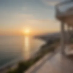 View of the Mediterranean Sea from Eden Roc Hotel