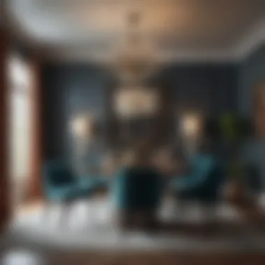 Stylish Dining Room Color Scheme