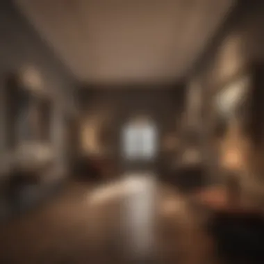 Artistic Gallery Wall Displaying Masterpieces