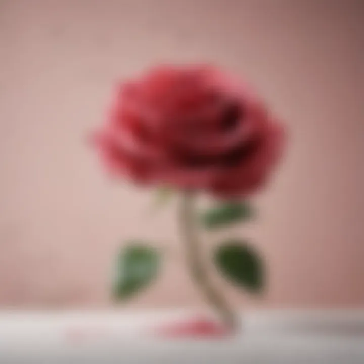 Stylish Rose Paint Color Decor