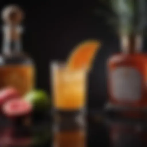 A tantalizing blend of tequila and exotic fruit juices