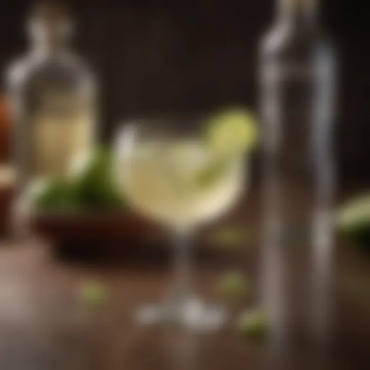 Tequila Lime Mixology Ingredients