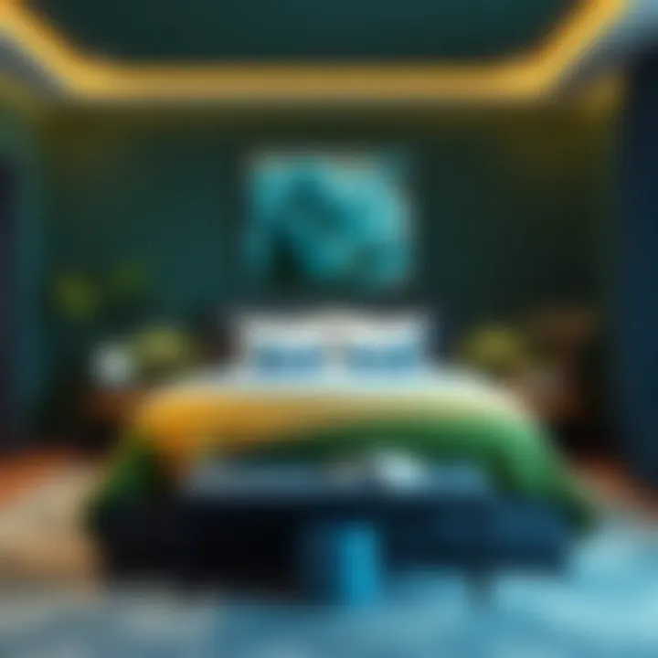 The Psychology of Color: Green and Blue in Bedroom Spaces Psychological impact of color in bedroom settings